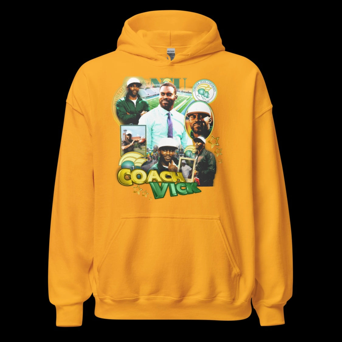 2025 Coach Vick Hoodie (Spartan Gold)