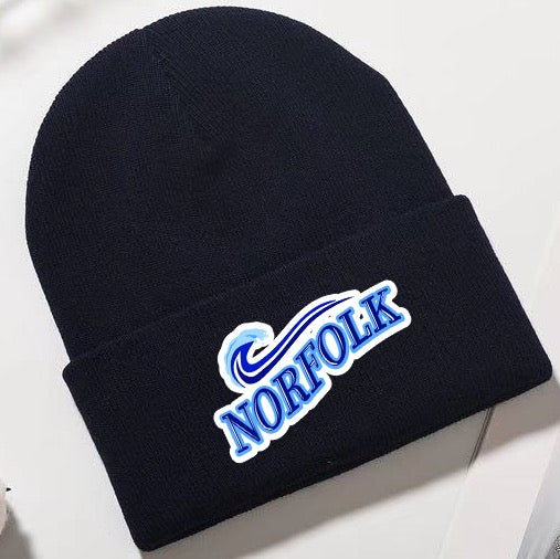 Norfolk Wave Beanie (Black)