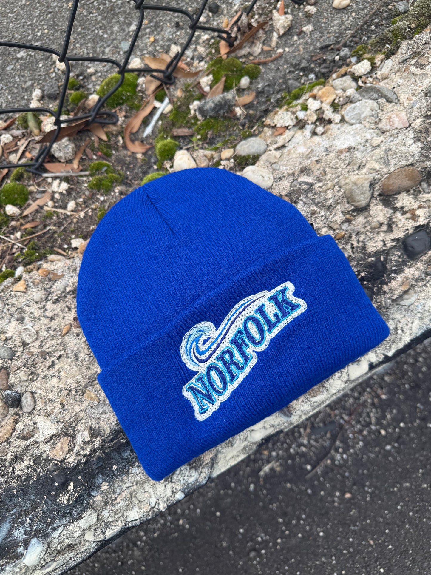 Norfolk Wave Beanie (Royal Blue)