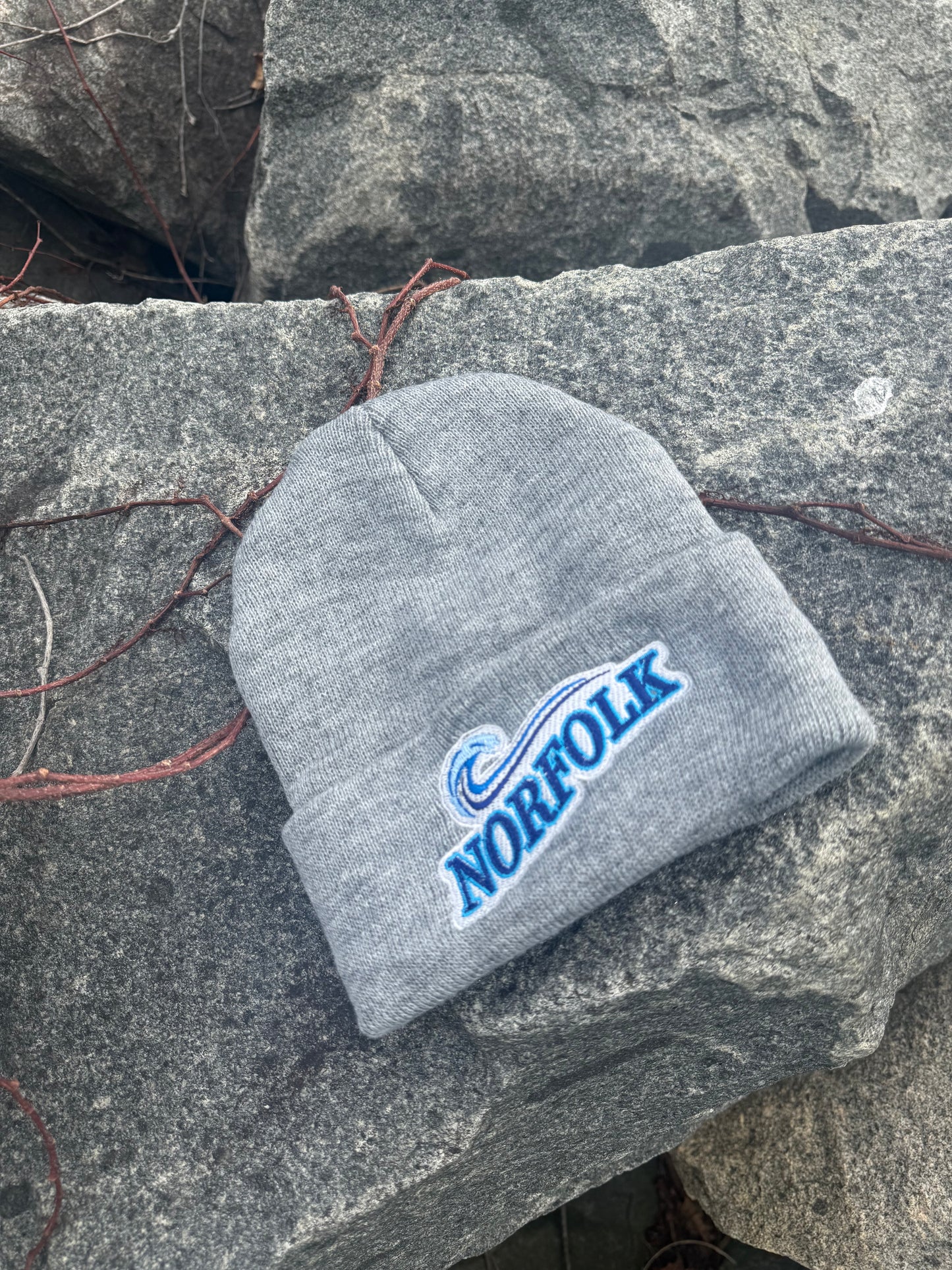 Norfolk Wave Beanie (Grey)